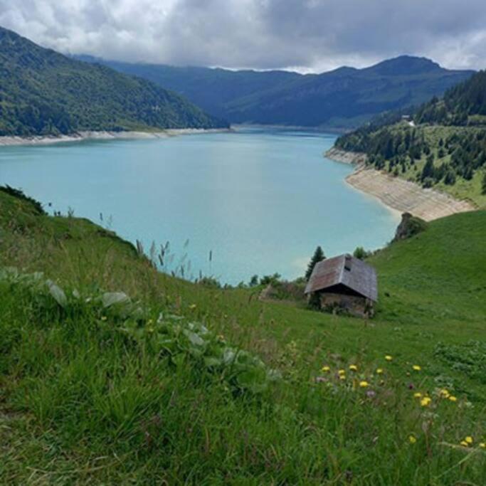 ארשה L'Appartement Les Bossons En Lisiere De Foret Dans Le Chalet Genepi מראה חיצוני תמונה