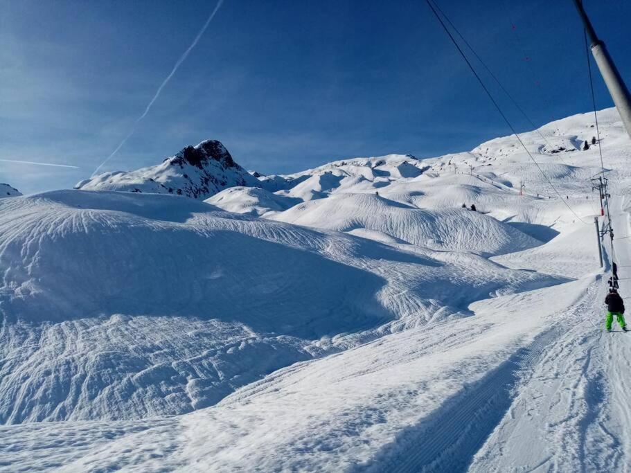 ארשה L'Appartement Les Bossons En Lisiere De Foret Dans Le Chalet Genepi מראה חיצוני תמונה