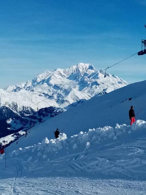 ארשה L'Appartement Les Bossons En Lisiere De Foret Dans Le Chalet Genepi מראה חיצוני תמונה